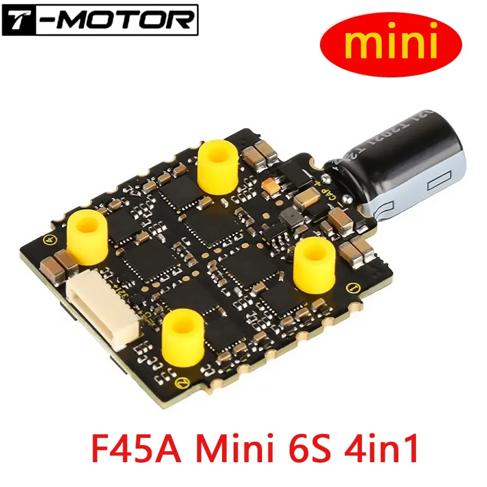 TMotor T-Motor Mini F45A 45A 6S BLHeli_32 20 × 4в1 ESC контроль скорости Электронный регулятор для