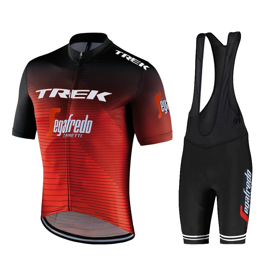 

TREK Cycling Sets Bike Uniform Summer Cycling Jersey Set Road Bicycle Jerseys MTB Bicycle Wear Classic Cycling Clothing Suit