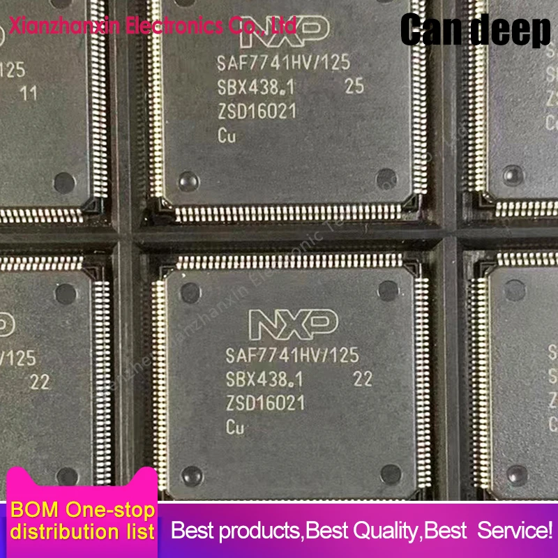 

1~5PCS/LOT SAF7741HV/125 SAF7741HV QFP144 Sound audio power amplifier IC chip processing