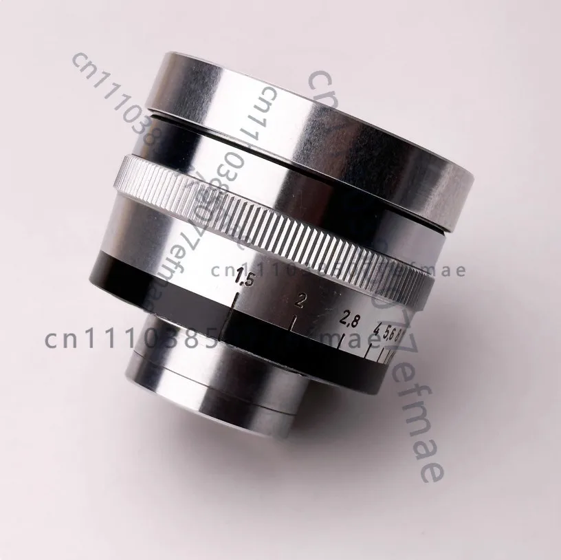 Металлическая крышка объектива из алюминиевого сплава для объектива Voigtlander Prominent Nokton 501.5 (art.: 3920d82ccbd92) - 3920d82ccbd92