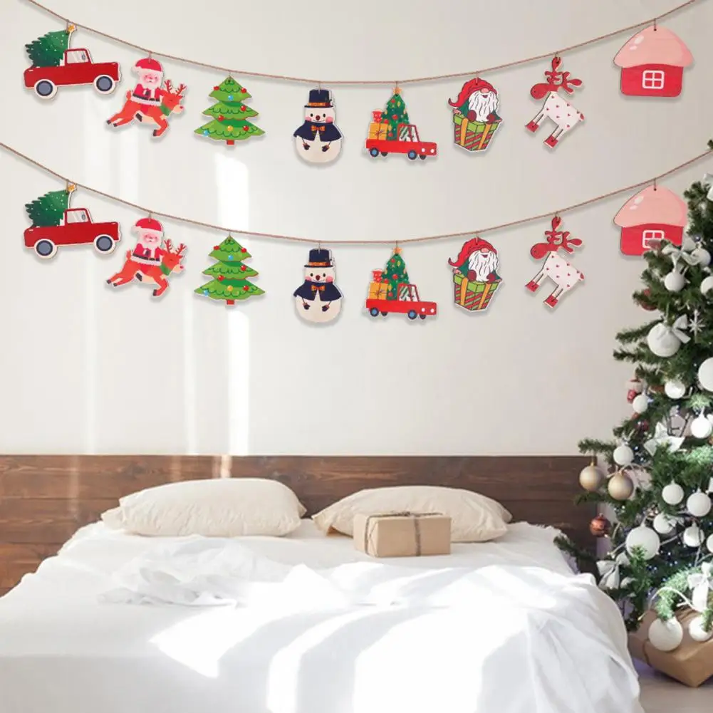 

Лось, искусственное дерево, рождественские украшения, праздничные Подвески в виде лося, снеговика, Санта-Клауса для рукоделия