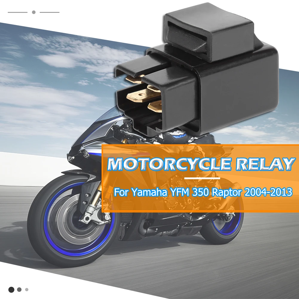 Стартовое реле соленоида для Yamaha YFM 350 Warrior California 1998-2003 черного цвета с достаточной