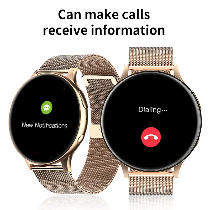 LIGE NFC Smart Watch Women Recording Smartwatch For Android iOS Bluetooth Call Voice Assistant Digital Watches New Weather Clock images - 6