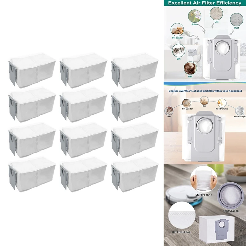 Пылесборник для робота-пылесоса Roborock S8 Maxv Ultra G20s сменные детали мешок мусора