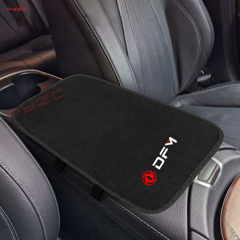 Авто Armsteun Box коврик для центральной консоли крышка Beschermer Dongfeng DFM AX7 H30 S30 DFSK SX5 SX6 AX4 P11