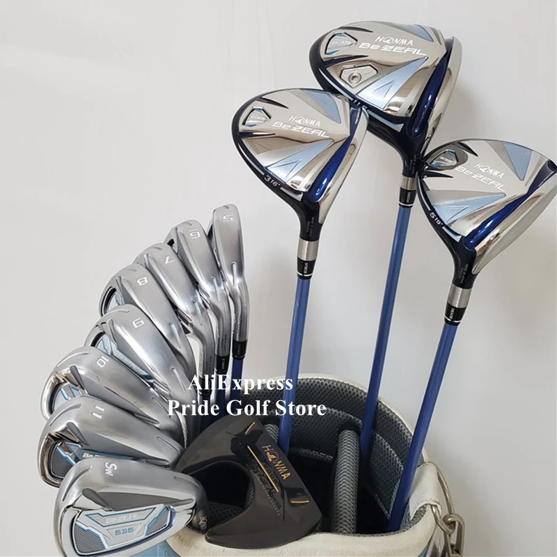 2023 New HONMA BEZEAL 535 Women Golf club Complete Set HONMA Golf Club with wood putter Headcover