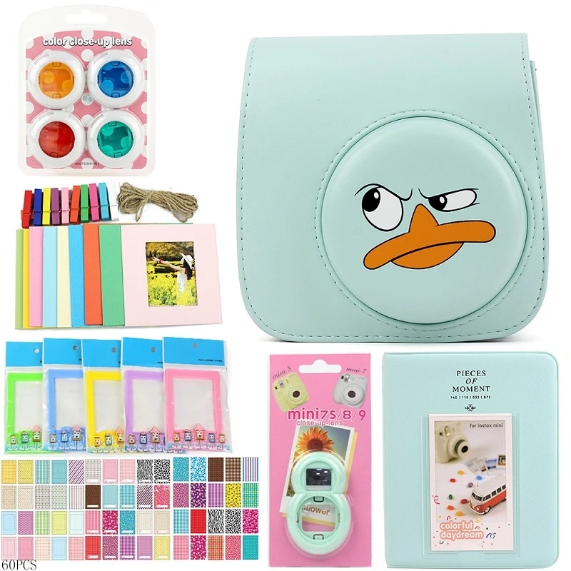 

Сумка для Fujifilm Instax Mini 9 8 8 + комплект аксессуаров для камеры наплечный ремень сумка чехол фотоальбом пленка рамка фильтры для селфи