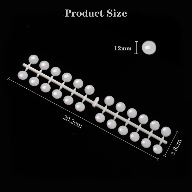 120 шт./компл. цветной стол для дизайна ногтей акриловый УФ-Гель-лак дисплей 12 мм