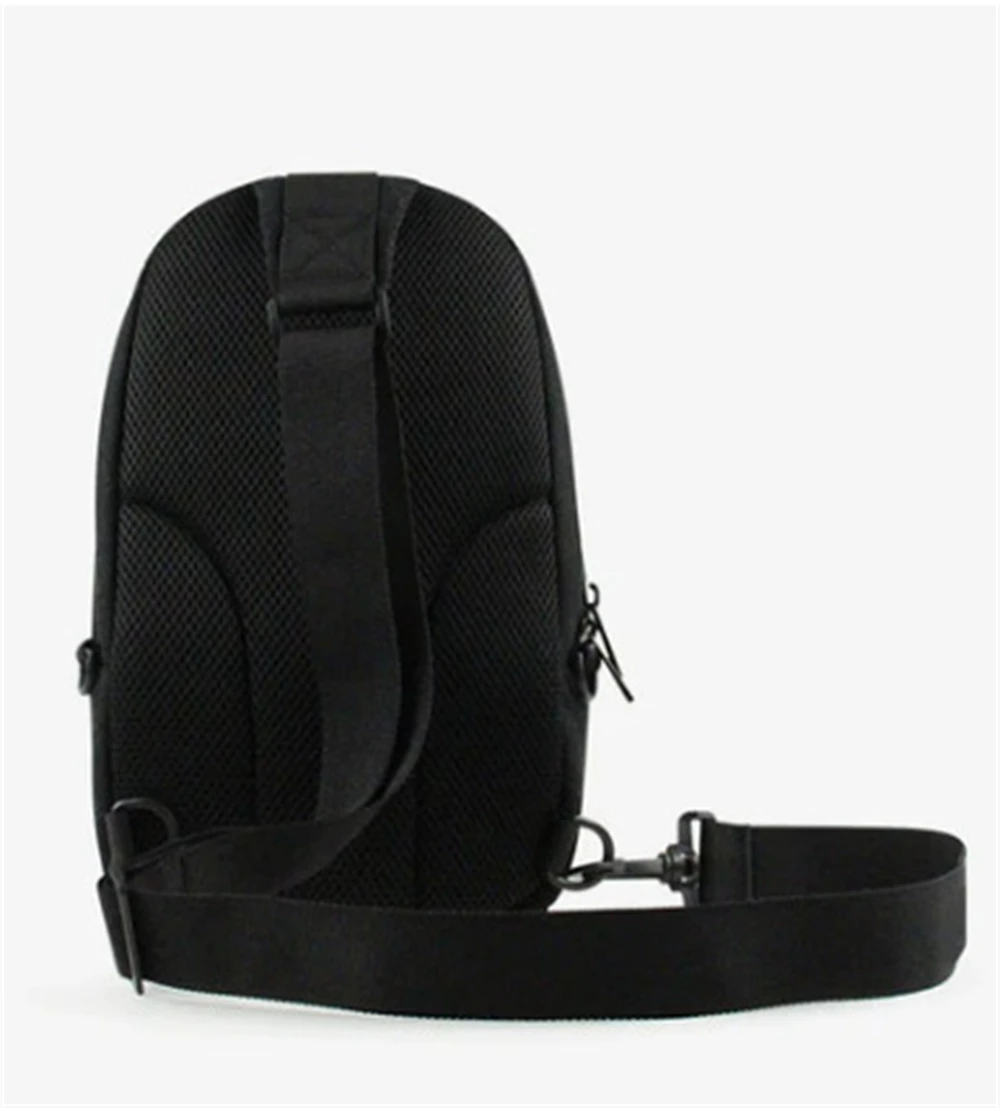 KPOP Stray Kids Handbag Concert SeungMin Black STAY Embroidered LOGO Crossbody Chest Bag Zipper Fashion Men Backpack Couple Gift