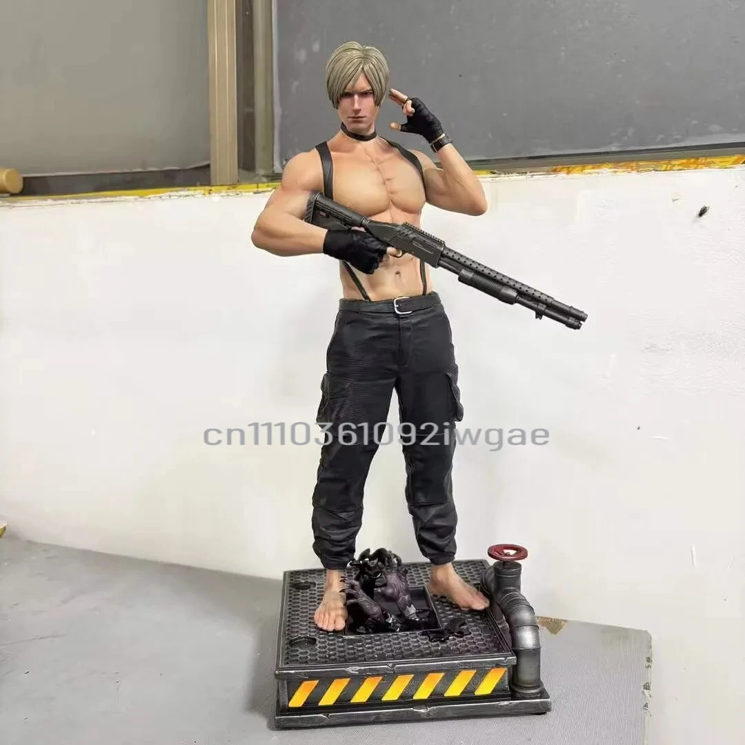 Фото Коллекционная фигурка Джилл Валентайн и Леона С. Кеннеди из игры Resident Evil, модель-статуэтка, украшение для стола, игрушка, кукла, подарок на день рождения №4