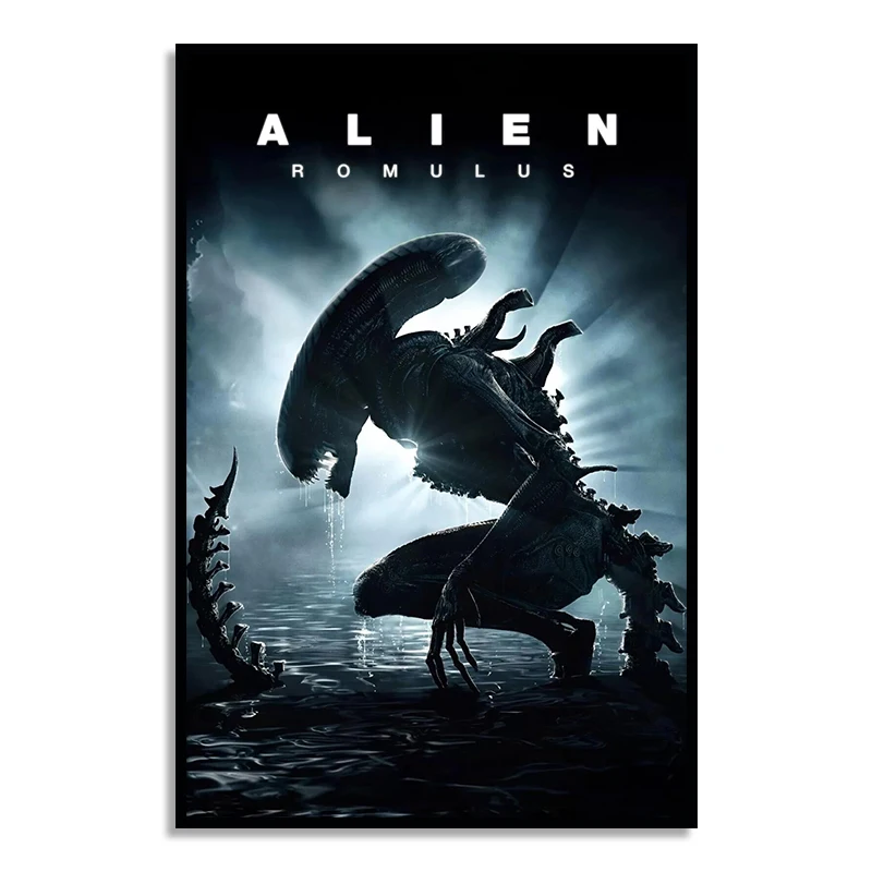 

Художественный постер из фильма «Чужой», 1979-2024, постер «Чужой», художественная печать, украшение, живопись, кино, художественный постер, украшение для дома, стены, безрамное