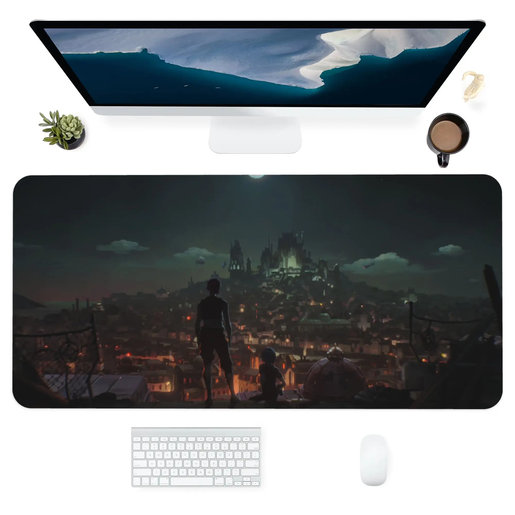 

Desk Large Mouse Pad Mousepad Mat Gaming Pad Deskmat Rug Gamer Mause Carpet Computer Extended Mats Larg Landscape Accessories