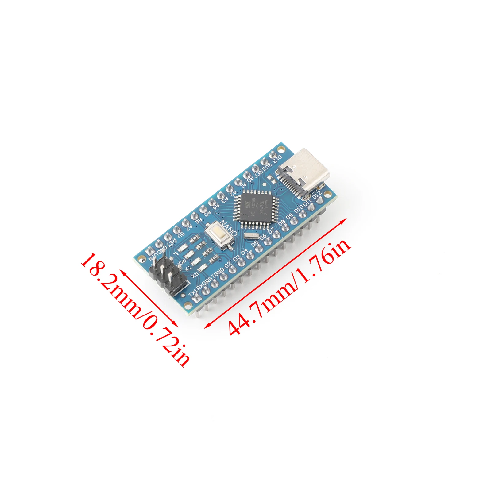 Для Arduino Nano V3.0 макетная плата 328P/328PB микроконтроллер IoT программирование порт