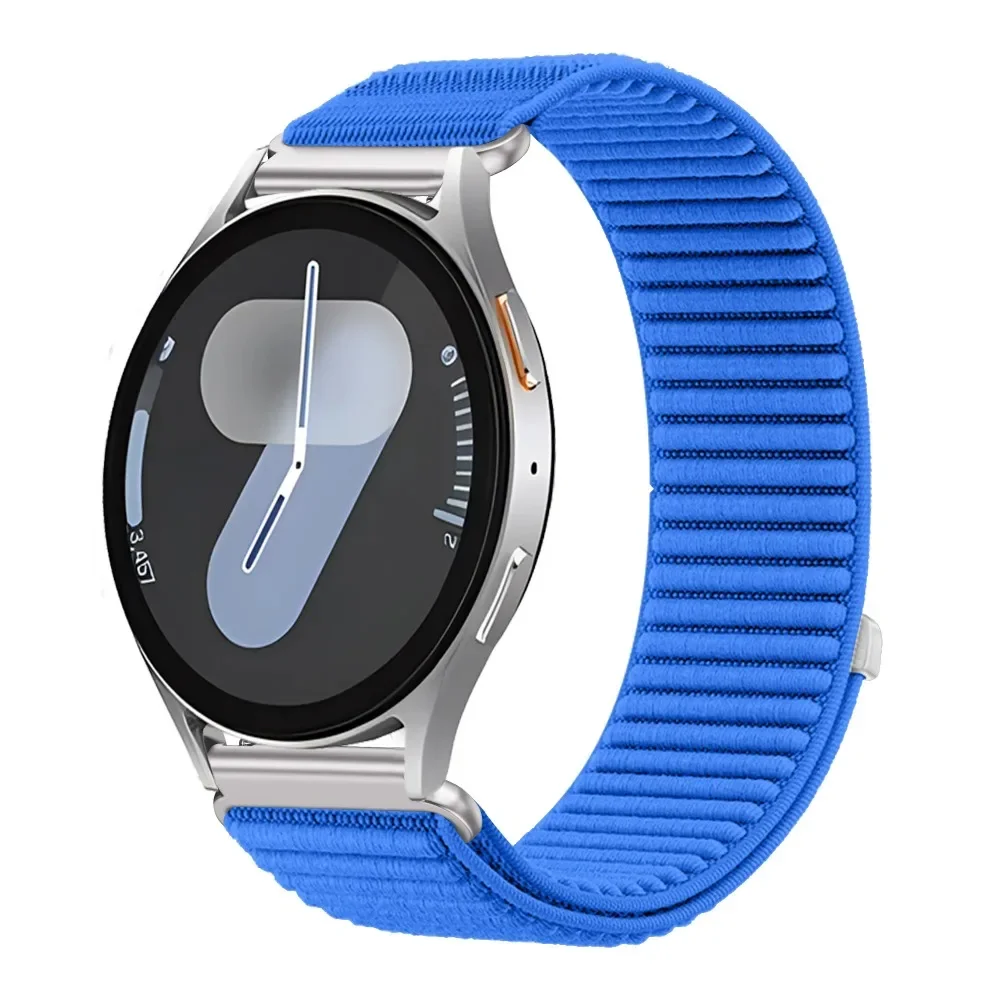 Нейлоновый ремешок-петля 182022 мм для Galaxy Watch 7 6 5 4 4440 мм4-6 Classic5 Pro, удобный браслет для Amazfit Active 3 2 (art.: 3920daec74053) - 3920daec74053