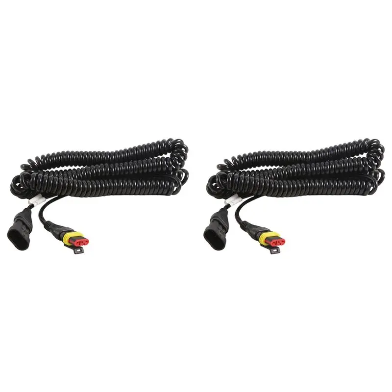 Фото Изысканный комплект из 2 шт. для CNHTC SINOTRUK SITRAK C7H Howo T7: плоский разъем с тремя отверстиями, четырехконтактный пружин №1