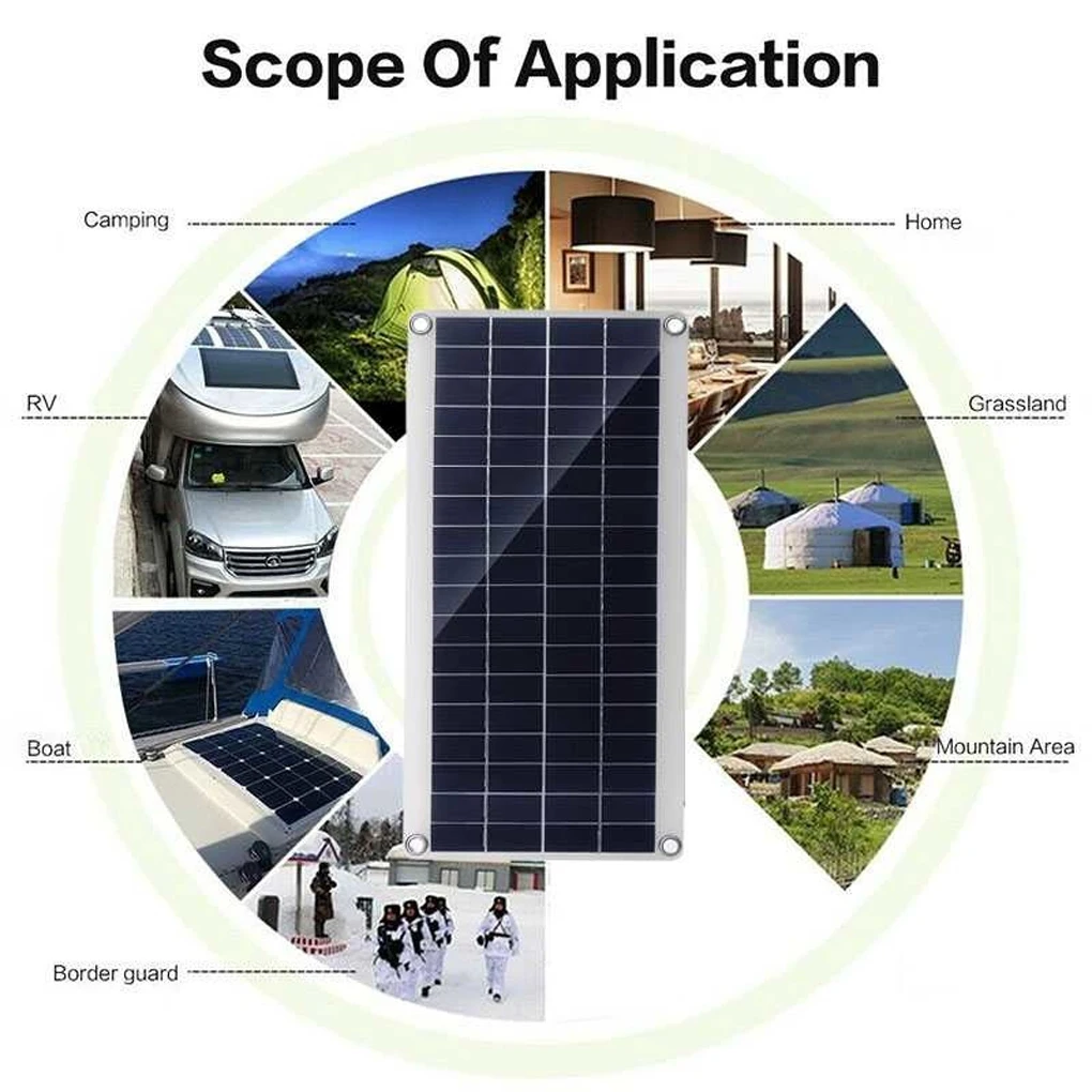 

RV Solar Panel Replacement Anti-corrosive PET Coating Panels Battery Supply