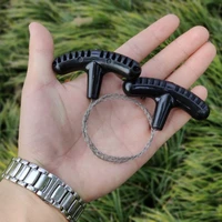 manual wire rope chainsaw practical portable emergency survival equipment wire kit travel tools outdoor camping hiking