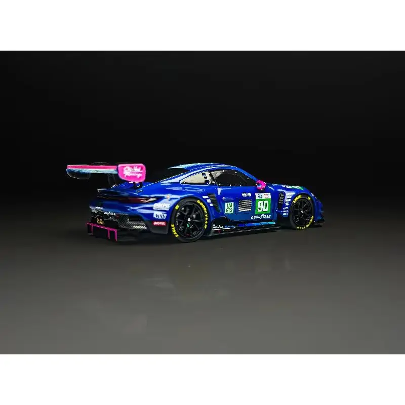 Фото Новинка! Горячая распродажа! В наличии: Коллекционная модель Porsche 911 GT3 R -2025 Lemans 24h LMGT3 в масштабе 1:64 # Коллекционная модель автомобиля из литого сплава 90 Alloy Die Cast, подарок №3