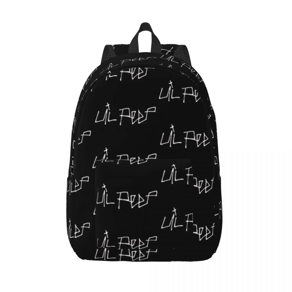 

OG Classic Lil Peep Logo Design Woman Small Backpack Boy Girl Bookbag Casual Shoulder Bag Portability Travel Rucksack School Bag