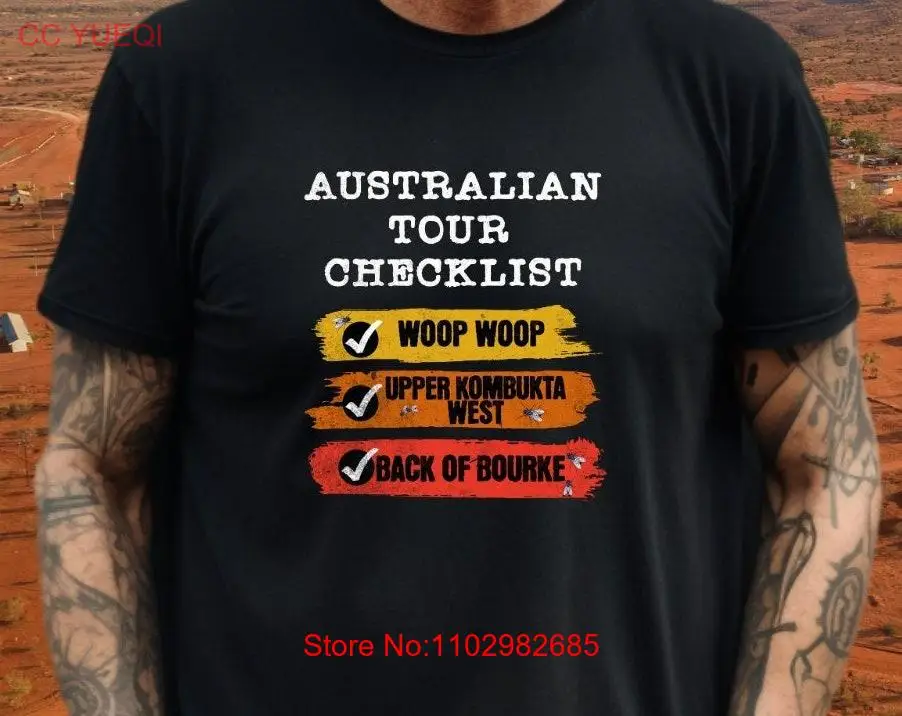 Рубашка с австралийским туром австралийская футболка забавными художественными