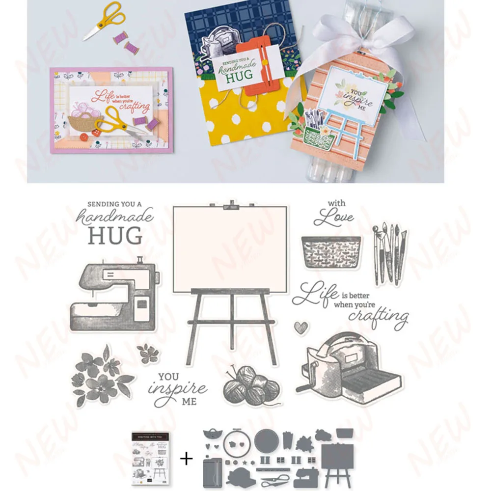 

Crafting With You 2023 новые металлические штампы для вырезания Сделай Сам Скрапбукинг карточка трафарет бумажные карточки альбом ручной работы