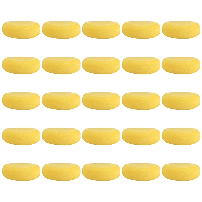 

25 Pcs Painting Sponge, Artist Sponge For Watercolor, Crafts, Pottery, Clay, Ceramics, Face Painting & Household Use