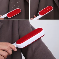 new reusable hair cleaning brush double sided gluing clothes depilating cleaning brush static dust brush household coat brushes
