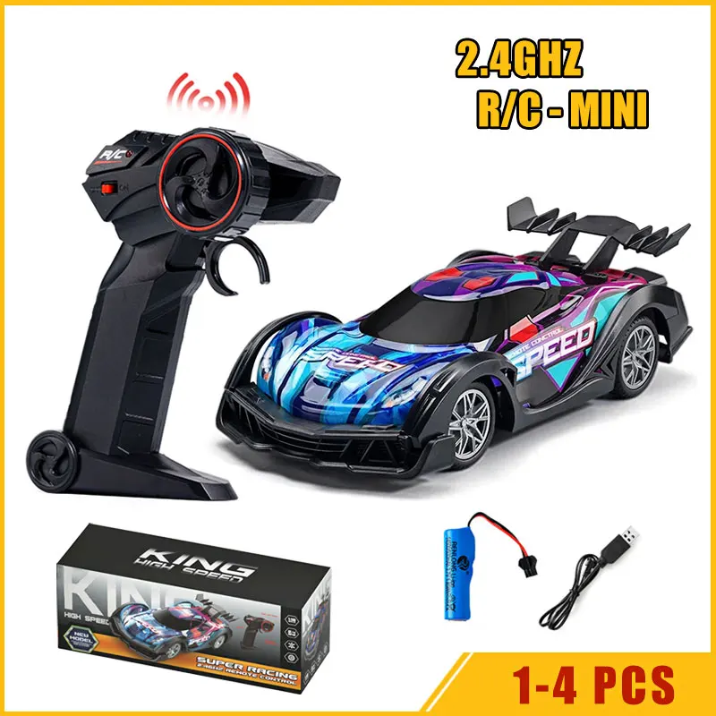 1-4 шт. оптовая продажа JJRC Mini RC автомобиль игрушки 2 4G 4WD автомобили с дистанционным
