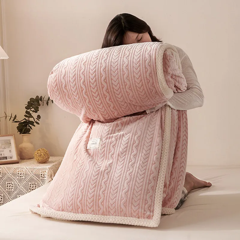 

Коралловое одеяло, одеяло, простыни, зимнее двойное толстое Фланелевое мягкое удобное теплое одеяло для студенческого общежития на весну и осень