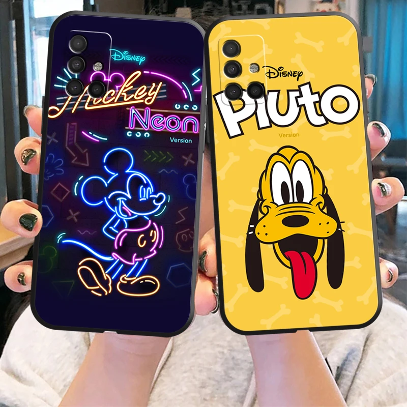 

Disney Mickey Phone Cases For Samsung A51 5G A31 A72 A21S A52 A71 A42 5G A20 A21 A22 4G A22 5G A20 A32 5G Coque Soft Funda