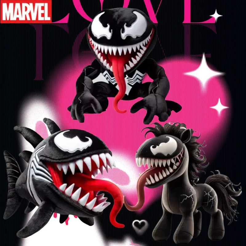 Marvel Venom The Last Dance Horse/Frog/Fish Symbiont аниме фигурка Kawaii куклы украшение комнаты игрушки