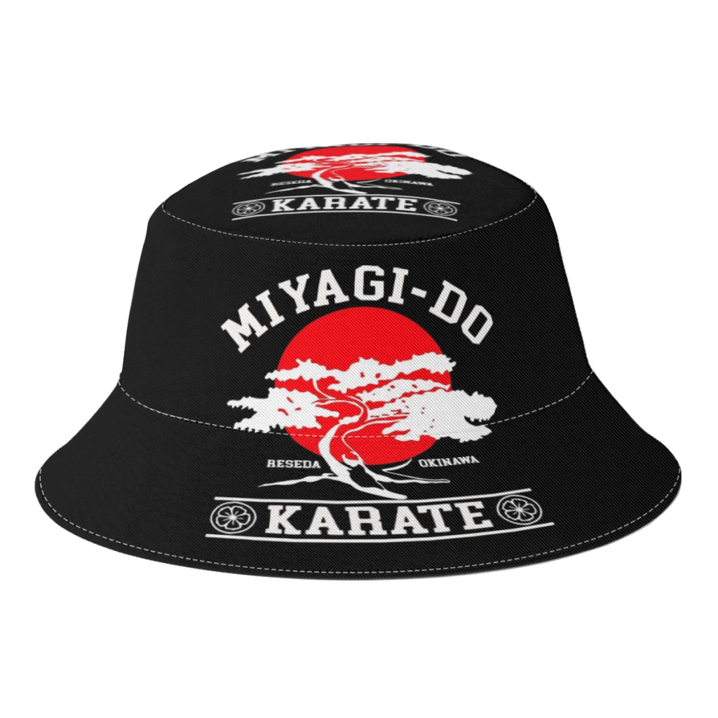 

Панама в стиле унисекс для мужчин и женщин, модная шляпа для рыбалки, Мияги, до карате, Кобра, Кай, уличная одежда на осень