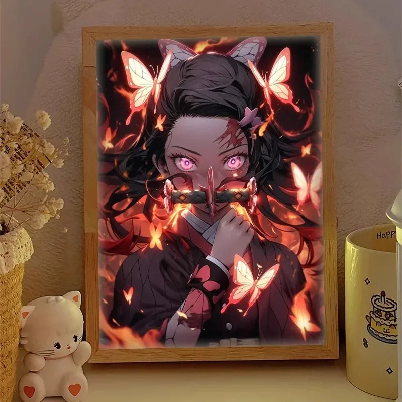 Фоторамка деревянная перезаряжаемая с USB-портом