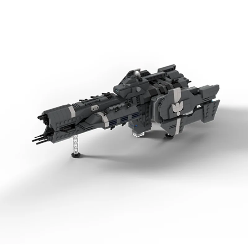 1049 деталей MOC: Средневековый замок, тяжелый фрегат класса Paris, модель UNSC Gettysburg. Конструктор для сборки и демонстрации. Креативный подарок. (art.: 3920dae6f07eb) - 3920dae6f07eb
