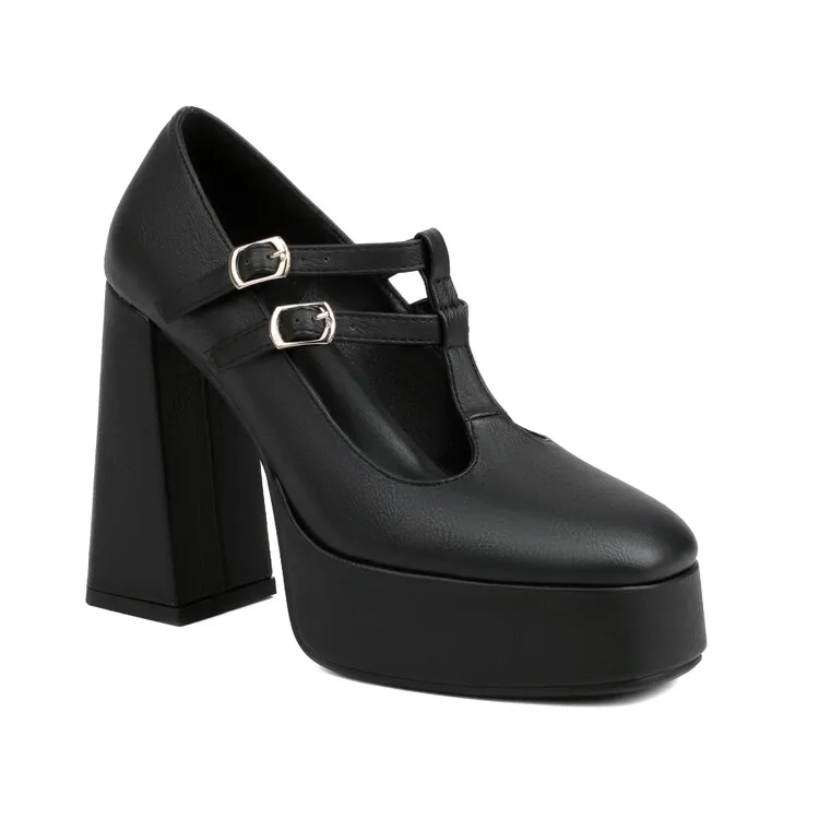 

Женские туфли-лодочки на платформе, большие размеры