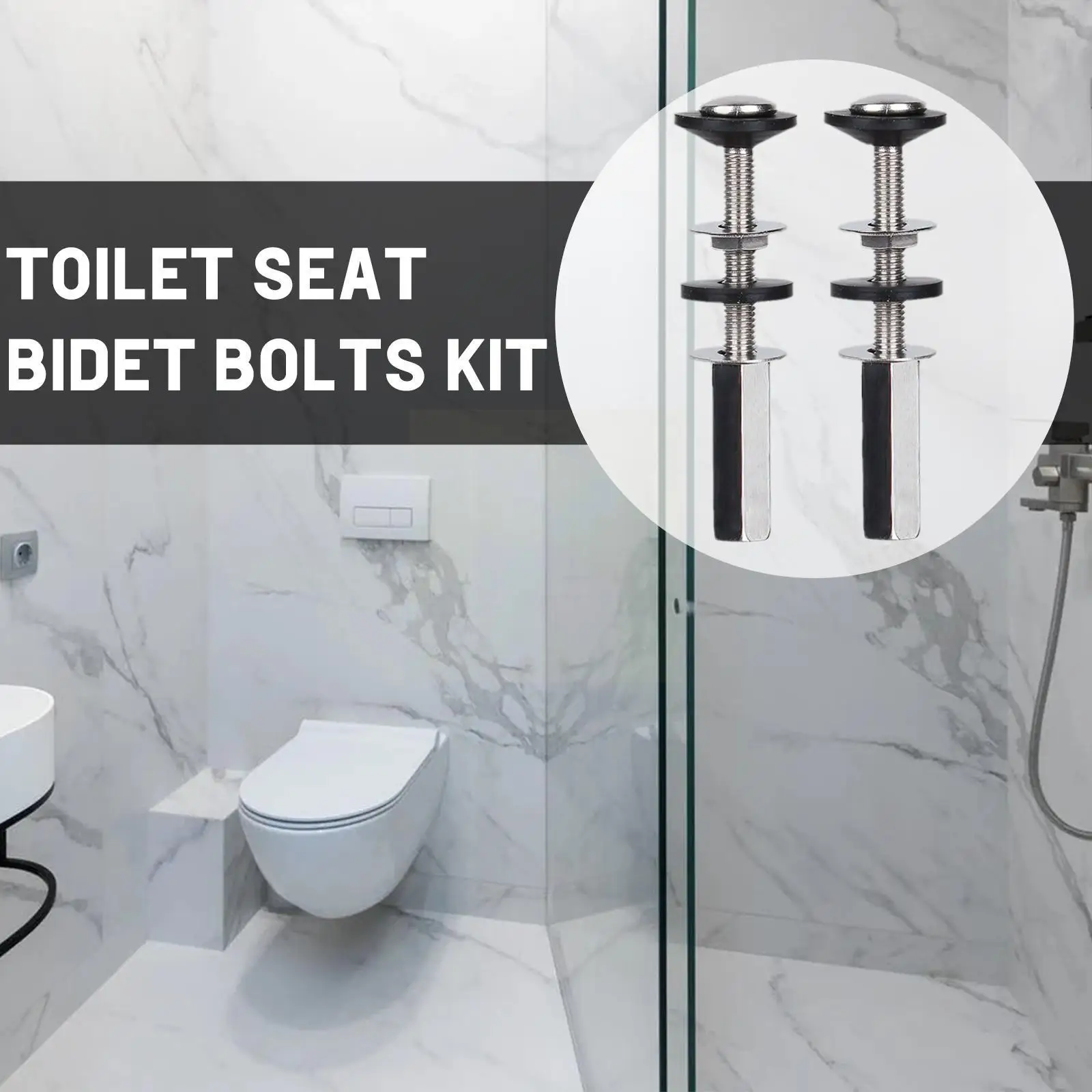 

Toilet Tank Screw Seal Ring Toilet Tank Screw Fixing Pad Bolt Rubber Accessories Screw Toilet L1L3