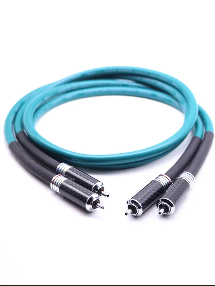 Hi-Fi разъем RCA из углеродного волокна CARDAS Cross соединительный аудиокабель усилитель