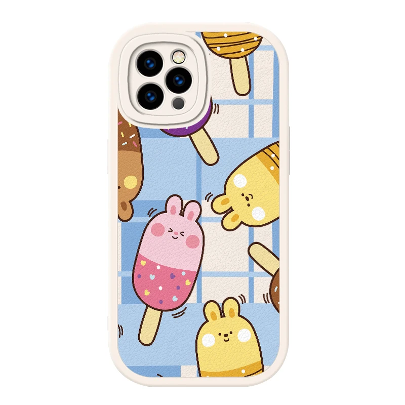 Милый чехол для телефона из овечьей кожи iPhone 11 pro защитный камеры с 3D мультяшным