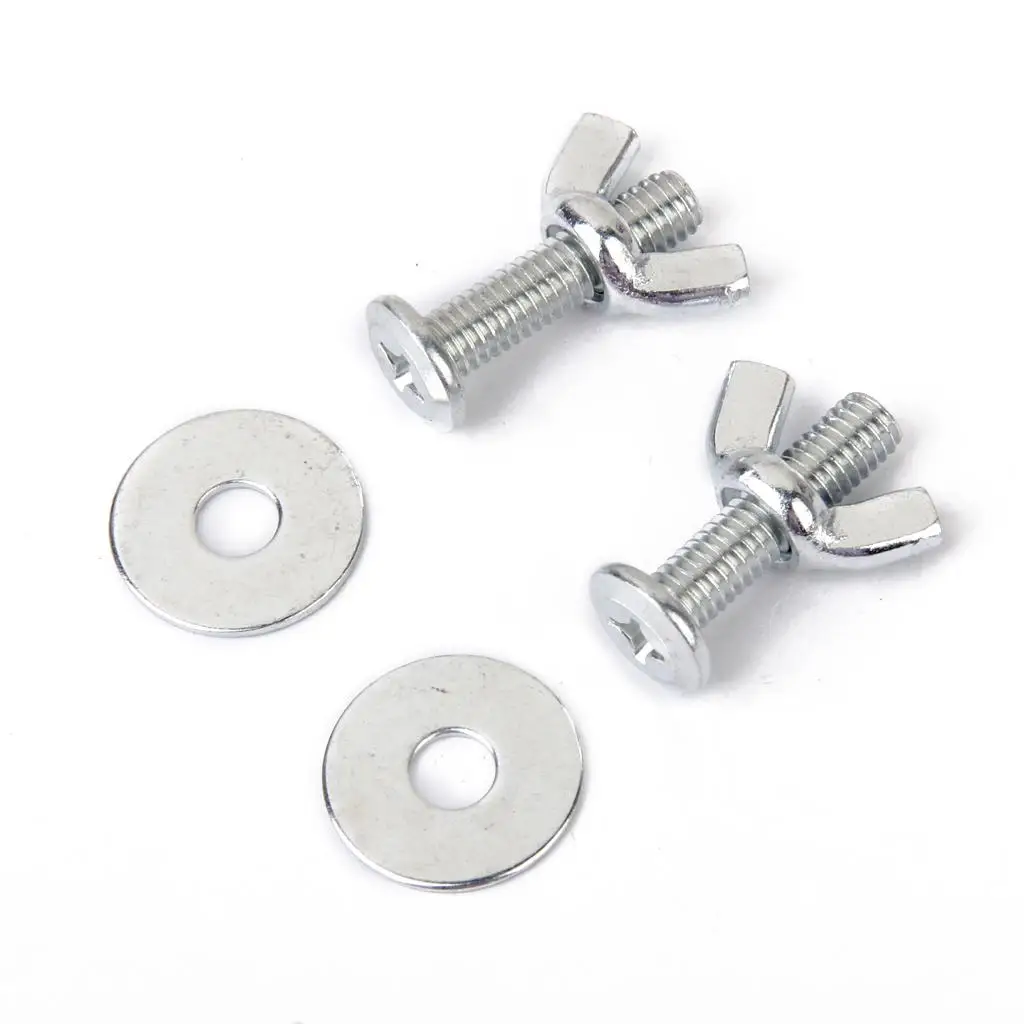 

6-Pack Cross Washer-Head Machine Screws Nuts Assortment Kit Supply