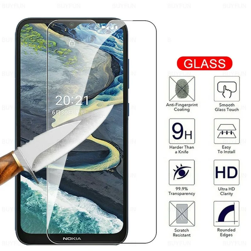 

9H HD Protective Tempered Glass For Nokia G20 G10 X100 1.3 2.3 5.3 6.2 7.2 2.2 3.2 Phone Screen Protector Protection Cover Film