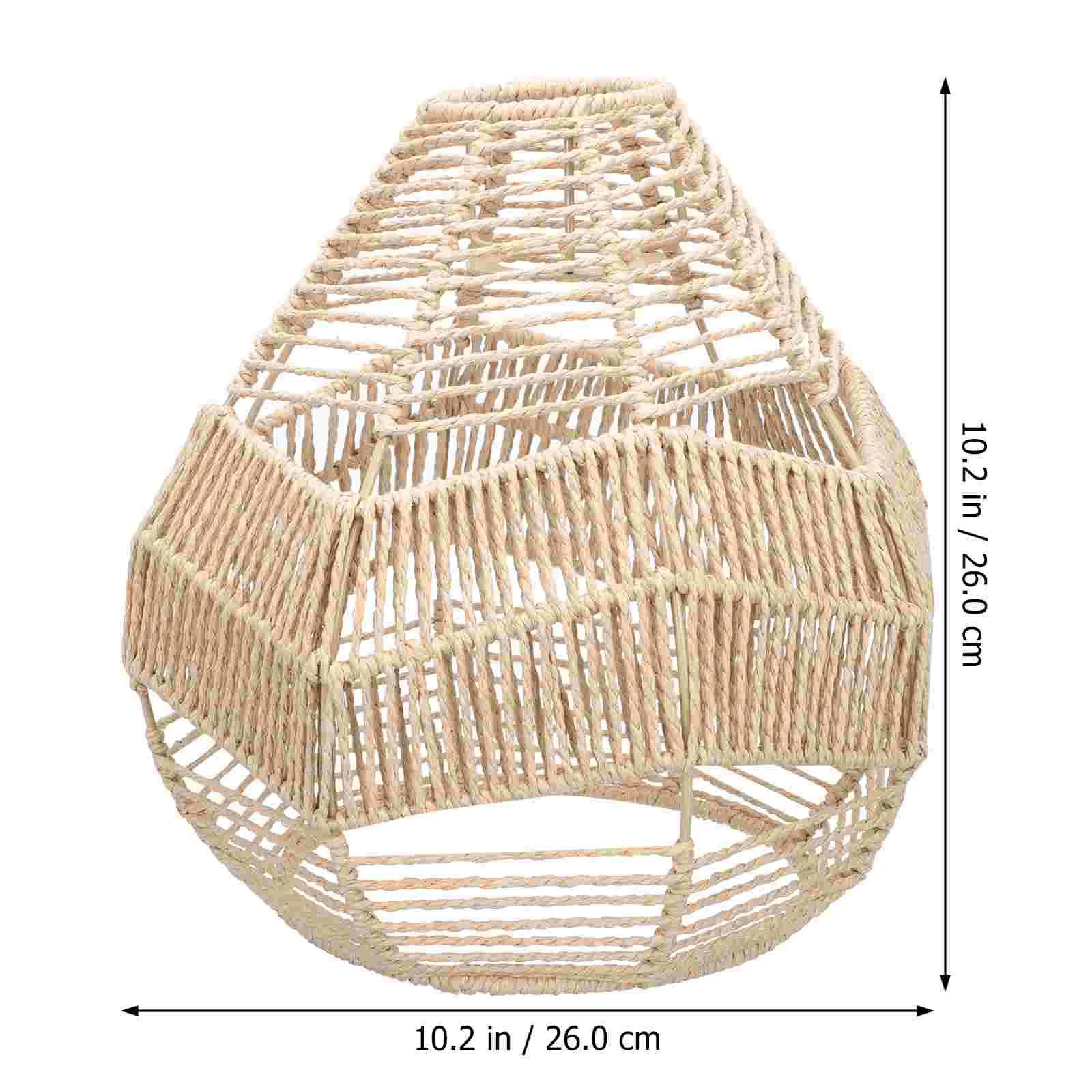 

Woven Style Light Cover Home Hanging Lamp Lampshade Hotel Bar Light Cover