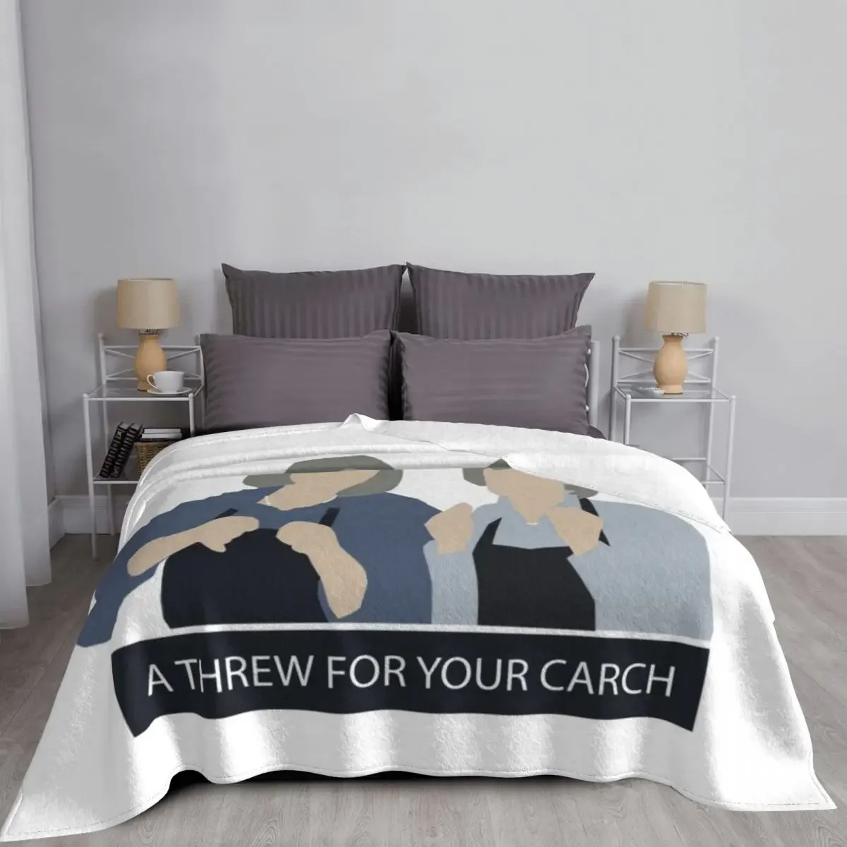 Одеяло Prude и Trude - Kath Kim зимние кровати в клетку постельное белье одеяла