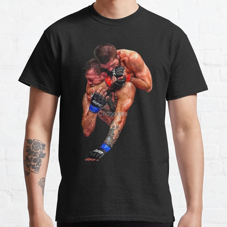 Мужская футболка Khabib Nurmagomedov vs Conor Mcgregor Tap женские мужские футболки - купить по