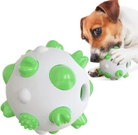 atuban dog interactive toy ball dog molars cleaning toys suitable for small medium and large dogs