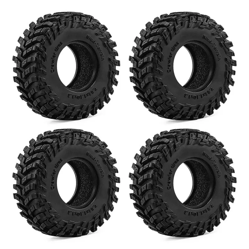 Фото Шины для радиоуправляемых краулеров 72*28 мм W332 для моделей 1/18 TRX4M SCX24 FMS Ascent-18, запчасть для тюнинга, DIY №4