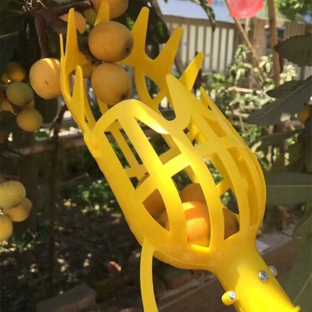 

2pcs/pack Fruit Picker Basket Head Rotating Accessories Orchard Manual Collecting Waxberry Twisted Pick Up Tool Oranges Avocado