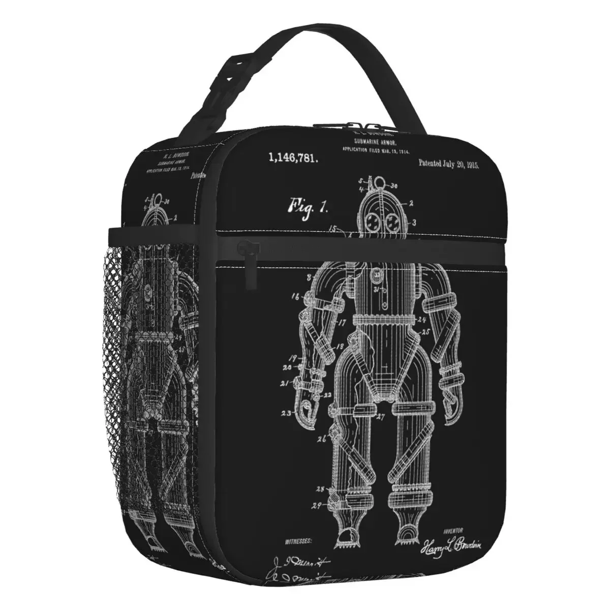 

Подводная лодка Armor для дайвинга на заказ, Auit сумка для завтрака, Женский Теплый охлаждающий изолированный Ланч-бокс для детей и школьников