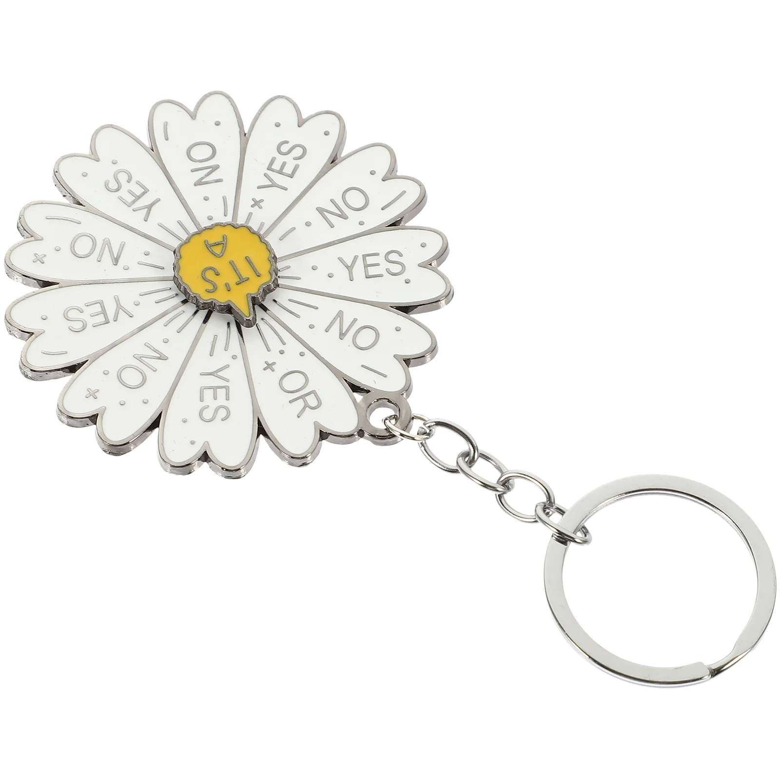 5 Count Decision Roulette Unique Keychains Metal Ring Wallet Pendant Charms Ocean Trim Exquisite Car Keyring Handbag