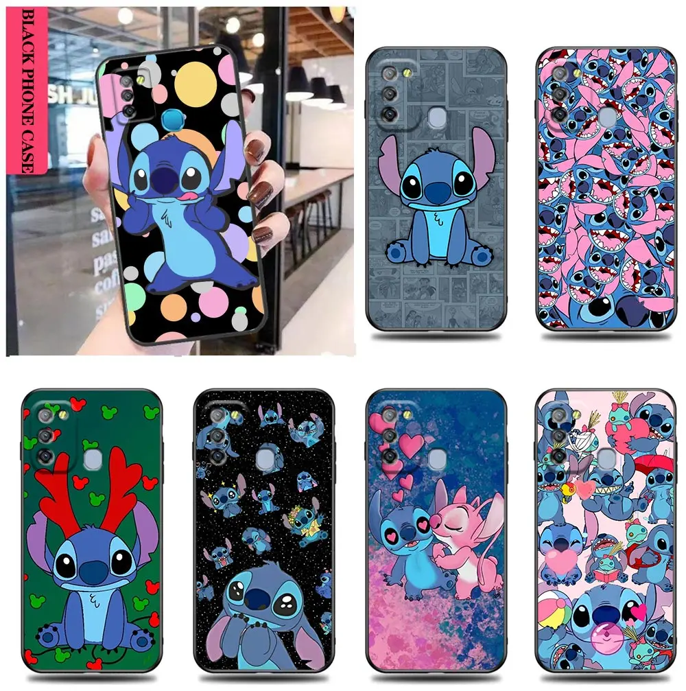 

Funda Case for Tecno Infinix Note SPARK Hot 8 9 10 10i 10S 11 11S 8i S5 SMART 4 5 6 POVA2 GO Pro AIR Case Capa Funny Cute Stitch