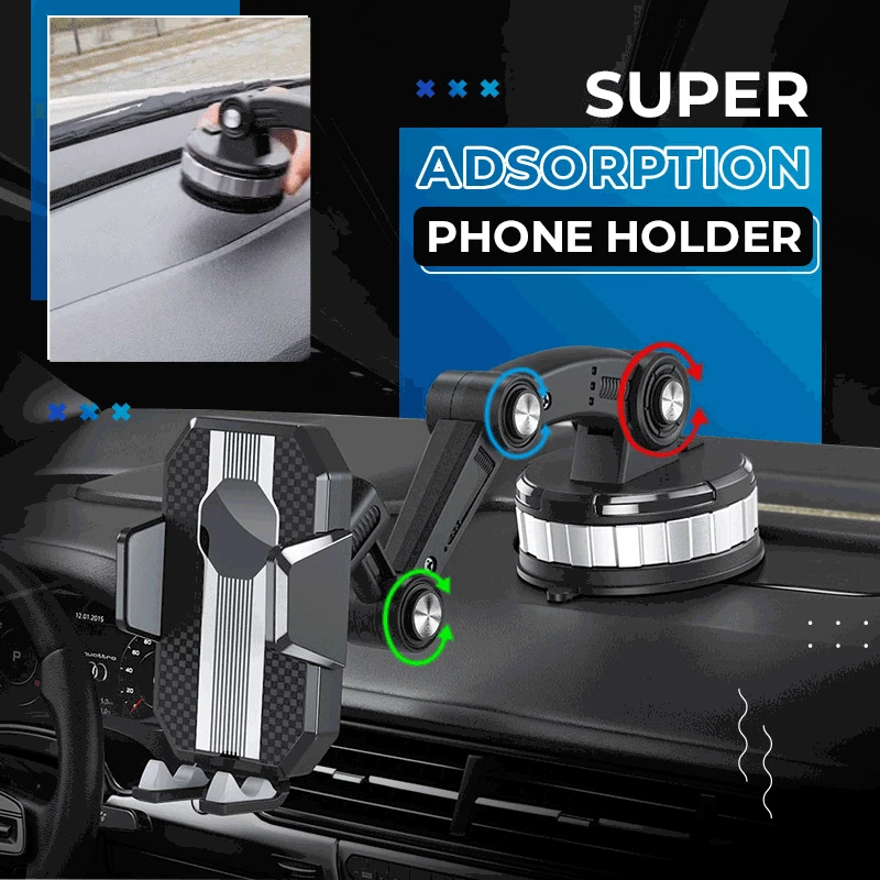 

Phone Mount for Car Center Console Stack Super Adsorption Phone Holder On-board Suck Support Clamp Bracket Hands-Free Universal